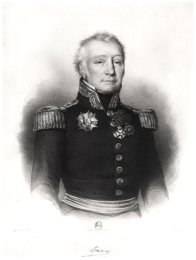 Admiral Linois (1761-1848) von Antoine Maurin